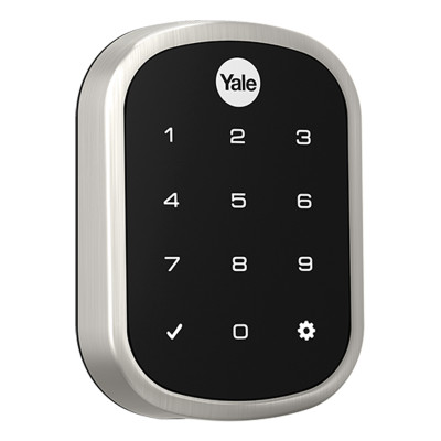 Yale ProSL Key Free Z-Wave Plus Touchscreen Deadbolt, Gen5, Satin Nickel